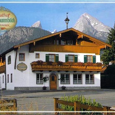 Hotel Gästehaus Watzmannblick Bischofswiesen Exterior foto