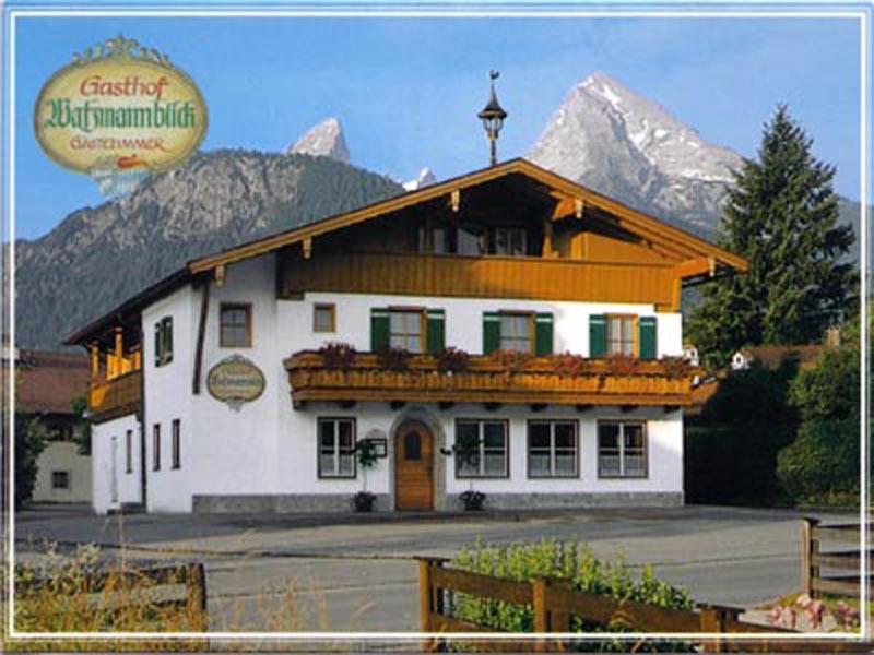 Hotel Gästehaus Watzmannblick Bischofswiesen Exterior foto